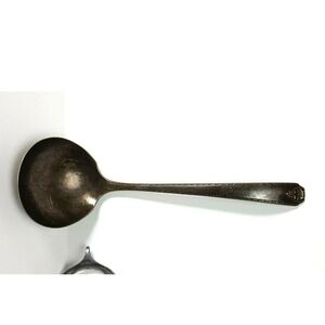 Vintage Prestige Silver Plate Large 7" Sauce Gravy Soup or Cream Ladle 1220cb21